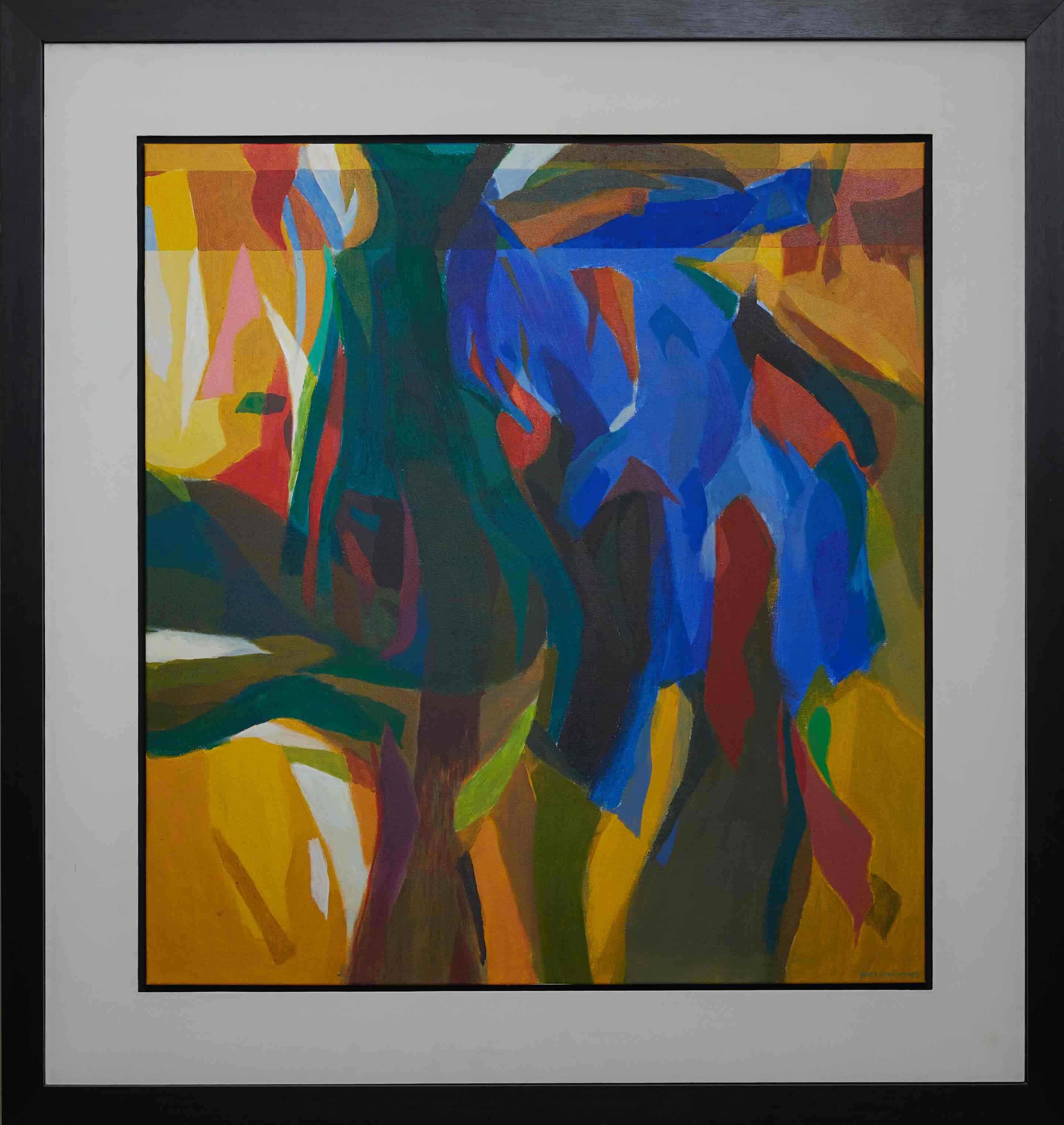  Khalil Ibrahim - Vivacity I, 2003, 96.5 x 104 cm, Acrylic on canvas  