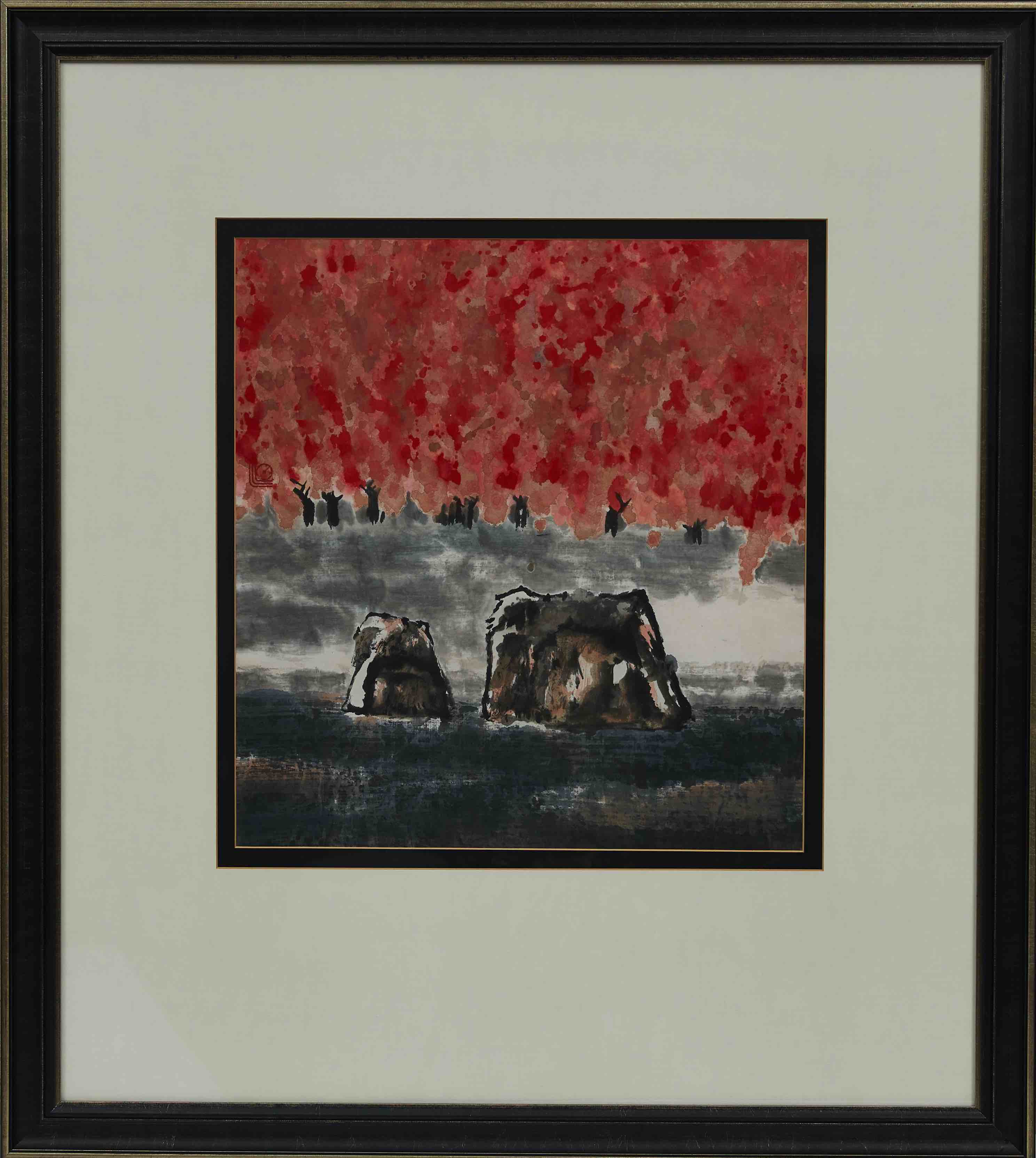  Chinese, Watercolour on paper 